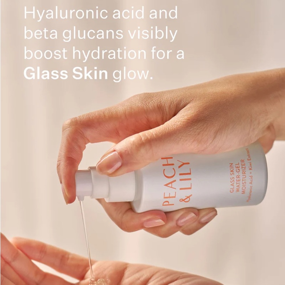 PEACH & LILY Glass Skin Water-Gel Moisturizer Korean Kbeauty Serum Sephora Ulta - Picture 5 of 8